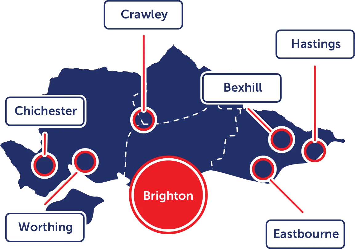 Brighton Map
